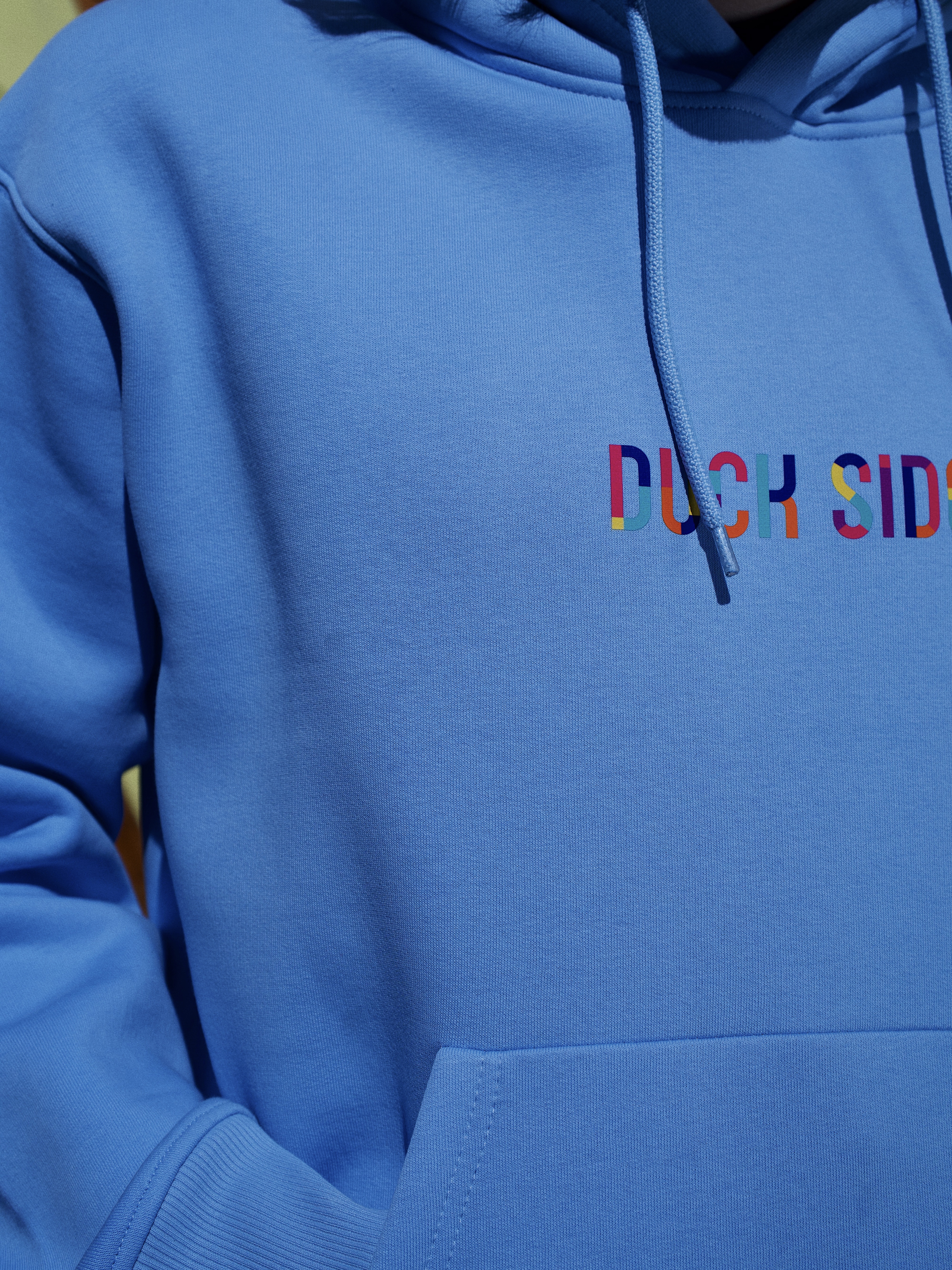 Hoodie Duck Side / blue - picture  - 8
