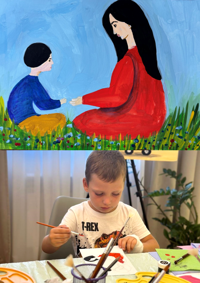T-shirt Mother/Son - picture  - 3