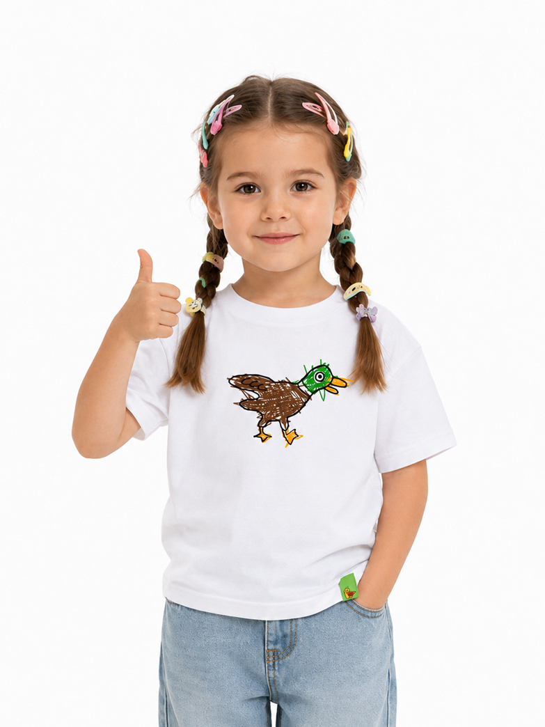 kids t-shirt / DUCK SIDE - picture  - 1