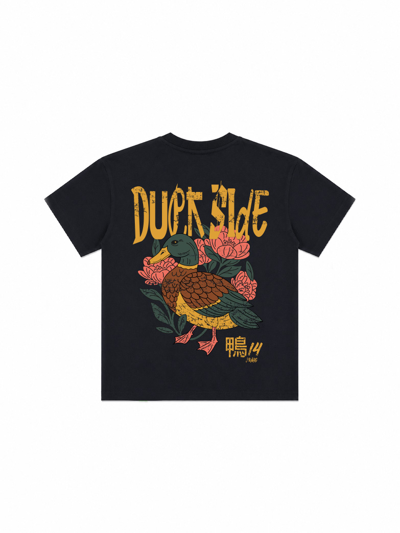 kids t-shirt / DUCK SIDE - picture  - 4