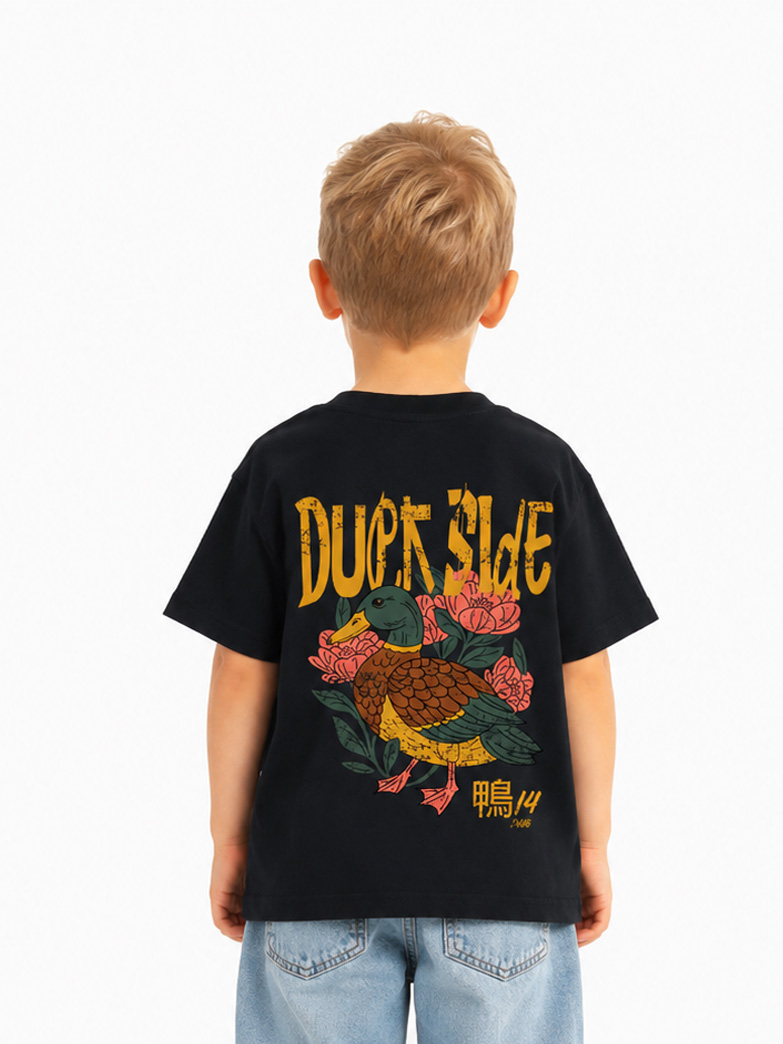 kids t-shirt / DUCK SIDE - picture  - 2