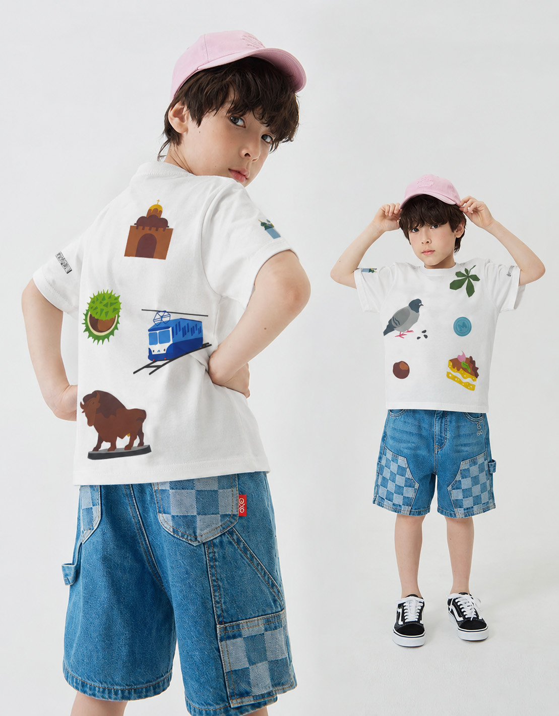 kids t-shirt Kyiv / DUCK SIDE - picture  - 1