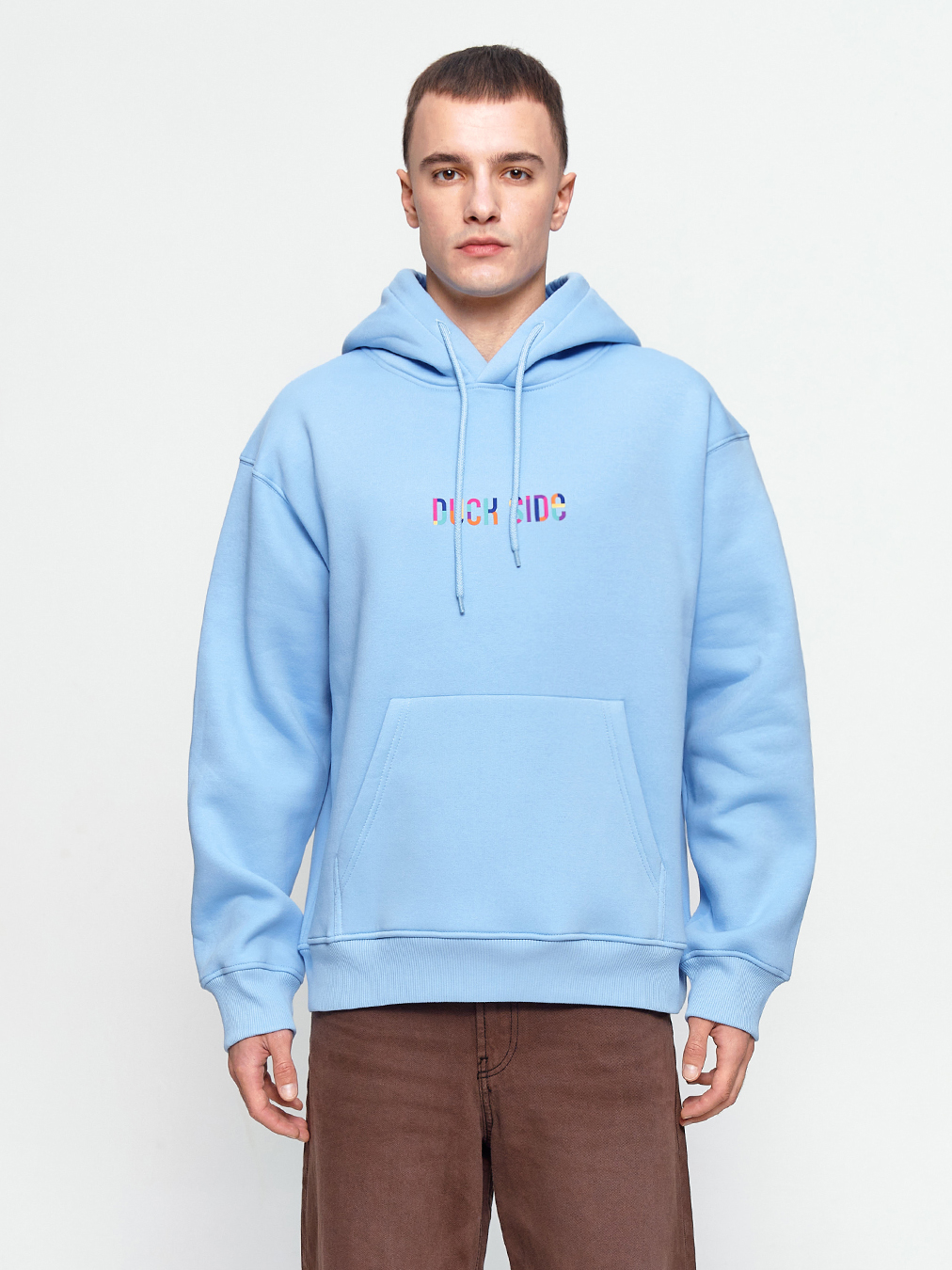 Hoodie Duck Side / blue - picture  - 2
