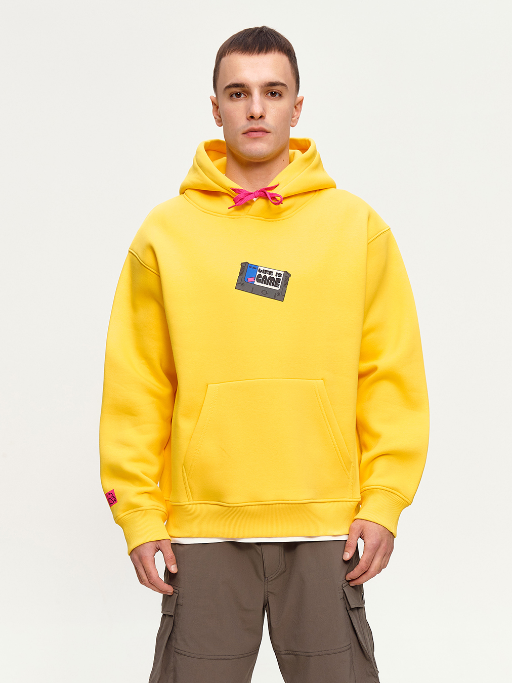 Hoodie DUCK yOU / yellow - picture  - 2