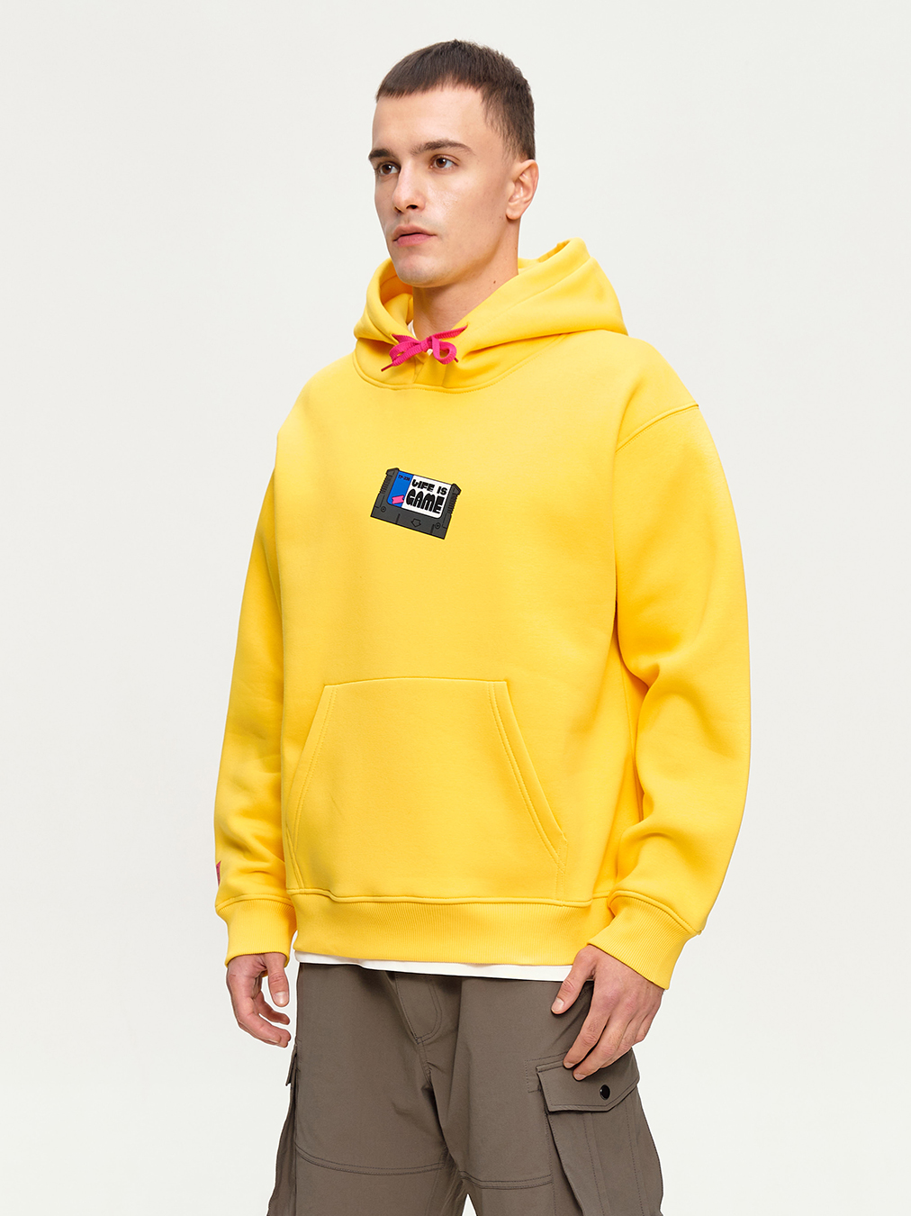 Hoodie DUCK yOU / yellow - picture  - 3